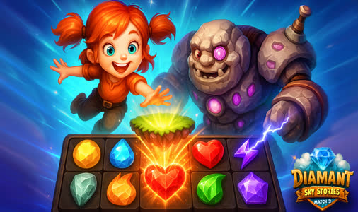 Diamant Match 3 Sky Story